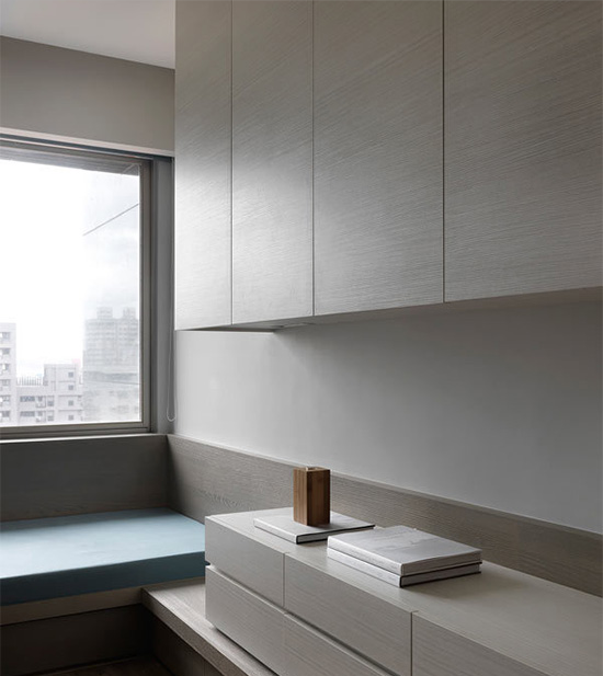 灰色演绎的140平时尚三居 简洁得恰到好处