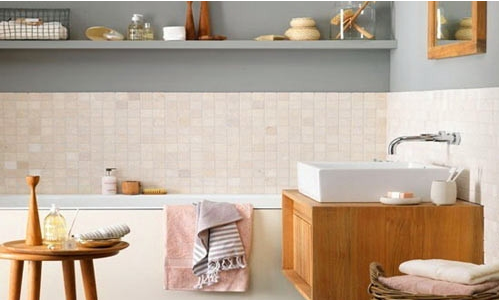 卫生间走小清新路线