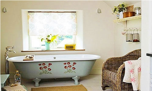 卫生间走小清新路线