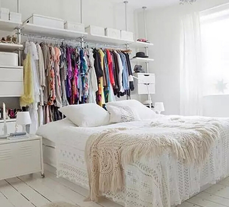 卧室这样收纳 告别乱糟糟!