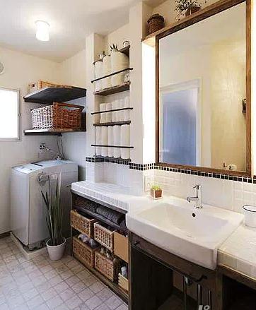 3㎡空间收纳!8款精致的卫浴间收纳设计