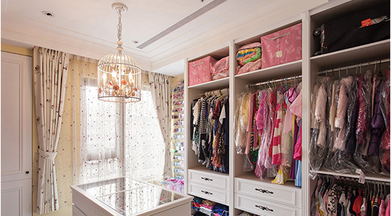 将活泼和优雅结合的家 一看就知道屋主是女儿控