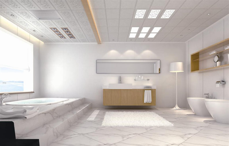 傲娇吊顶不可一概而论 空间不同清洗方法也各异