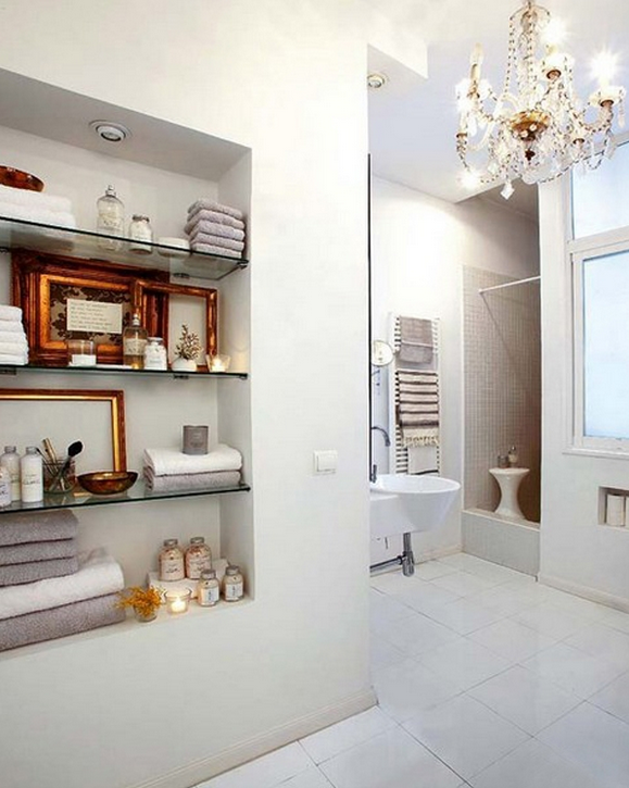 九种创意卫浴收纳方式