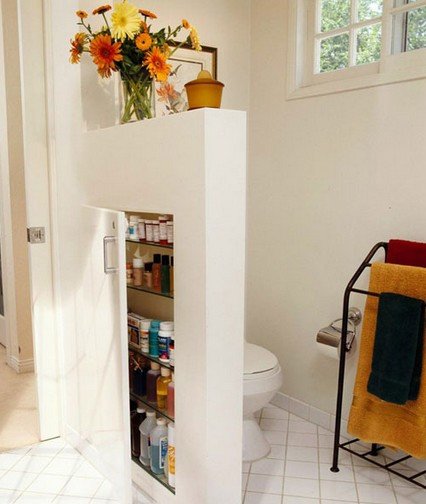 九种创意卫浴收纳方式