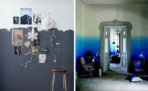 家居渐变色墙面装修技巧 家居渐变色墙面装修技巧