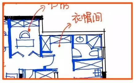 衣帽间改造后示意图