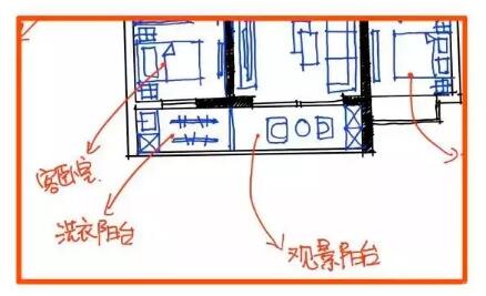阳台改造示意图