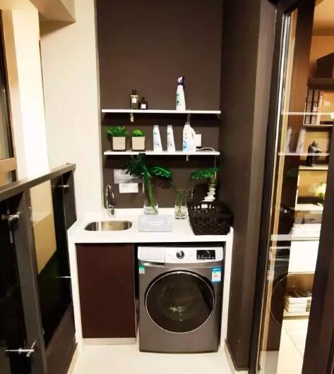 阳台工作区示意图