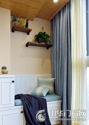 简美风格家装案例 挪出一平米多出一间房