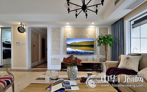 简美风格家装案例 挪出一平米多出一间房