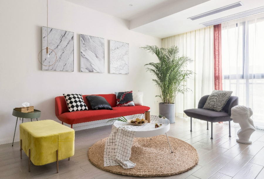 90后教你如何用5万元装修出70平米的房子！-马连洼兰园装修