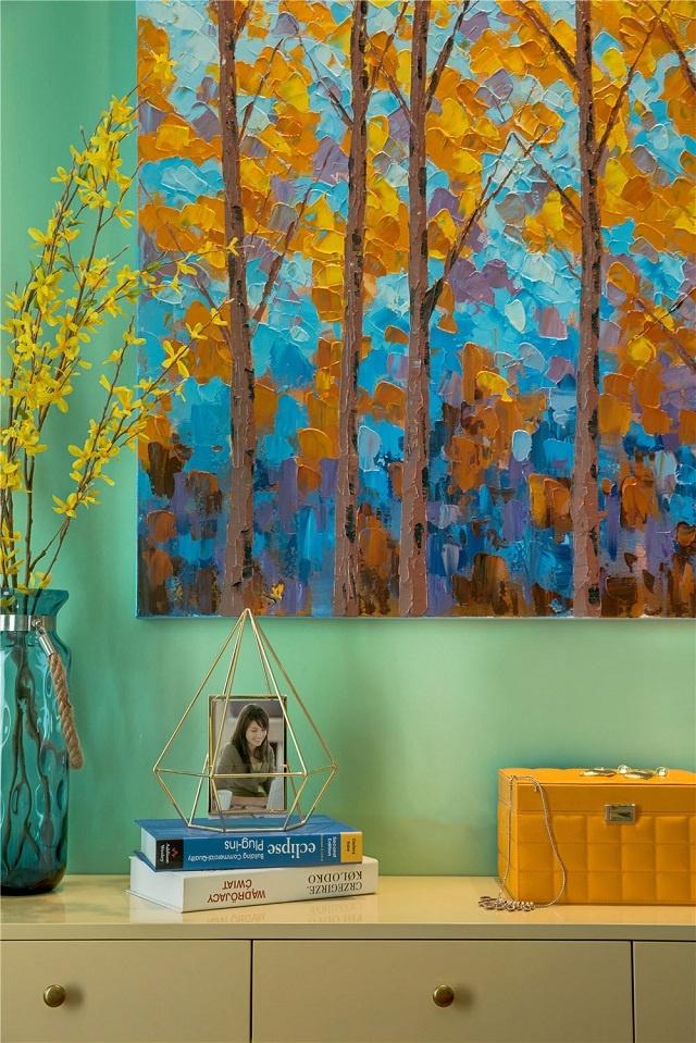 这大概是我见过的最美的装修案例了，色彩搭配很棒