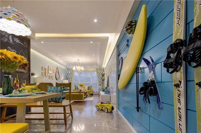 这大概是我见过的最美的装修案例了，色彩搭配很棒