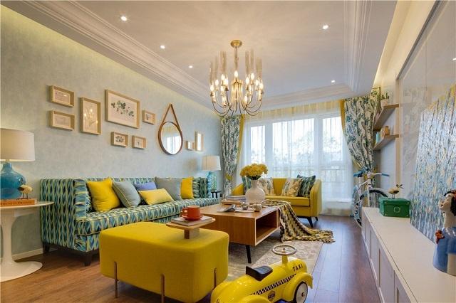 这大概是我见过的最美的装修案例了，色彩搭配很棒