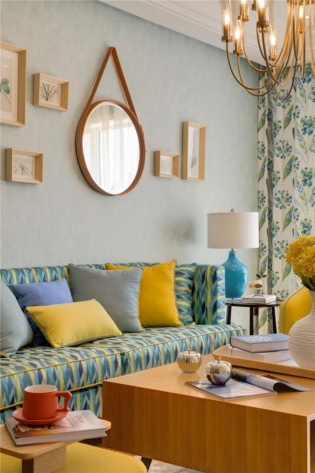 这大概是我见过的最美的装修案例了，色彩搭配很棒