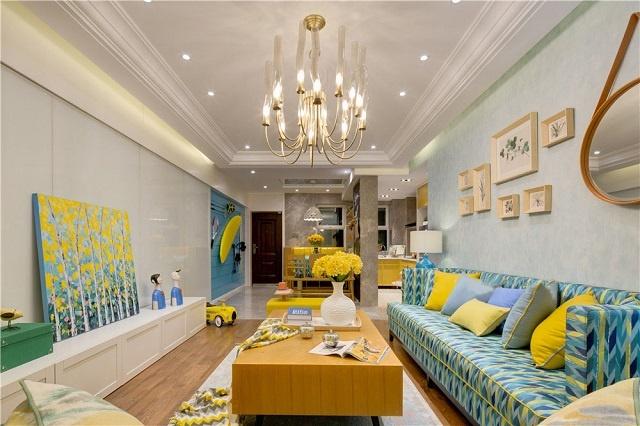 这大概是我见过的最美的装修案例了，色彩搭配很棒